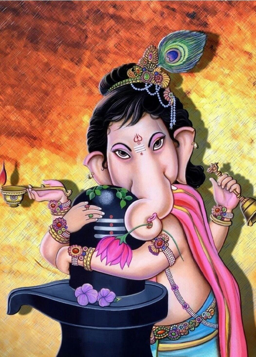 1060x1470 Ganpati Bappa HD Image Wallpaper pour Androidéléchargez l'APK, Phone