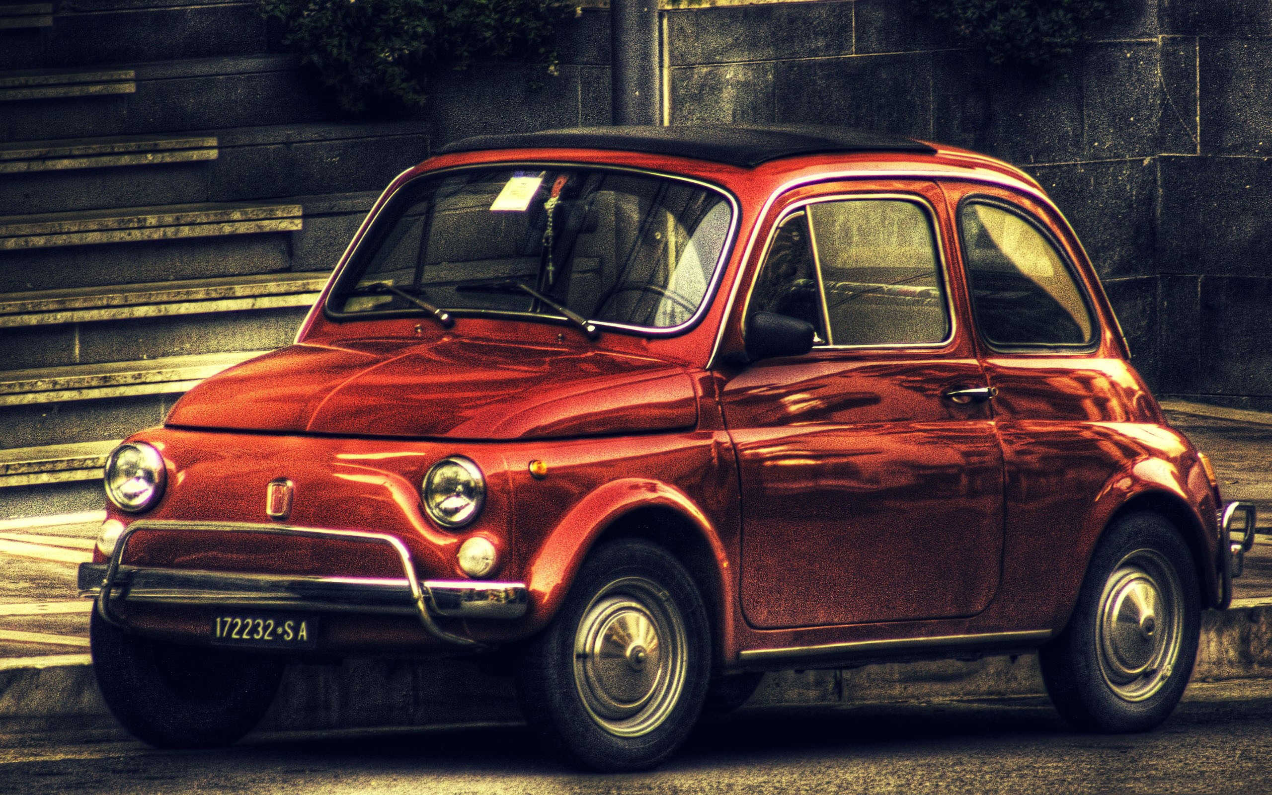 2560x1600 Vintage Fiat 500 wallpaperx1600, Desktop