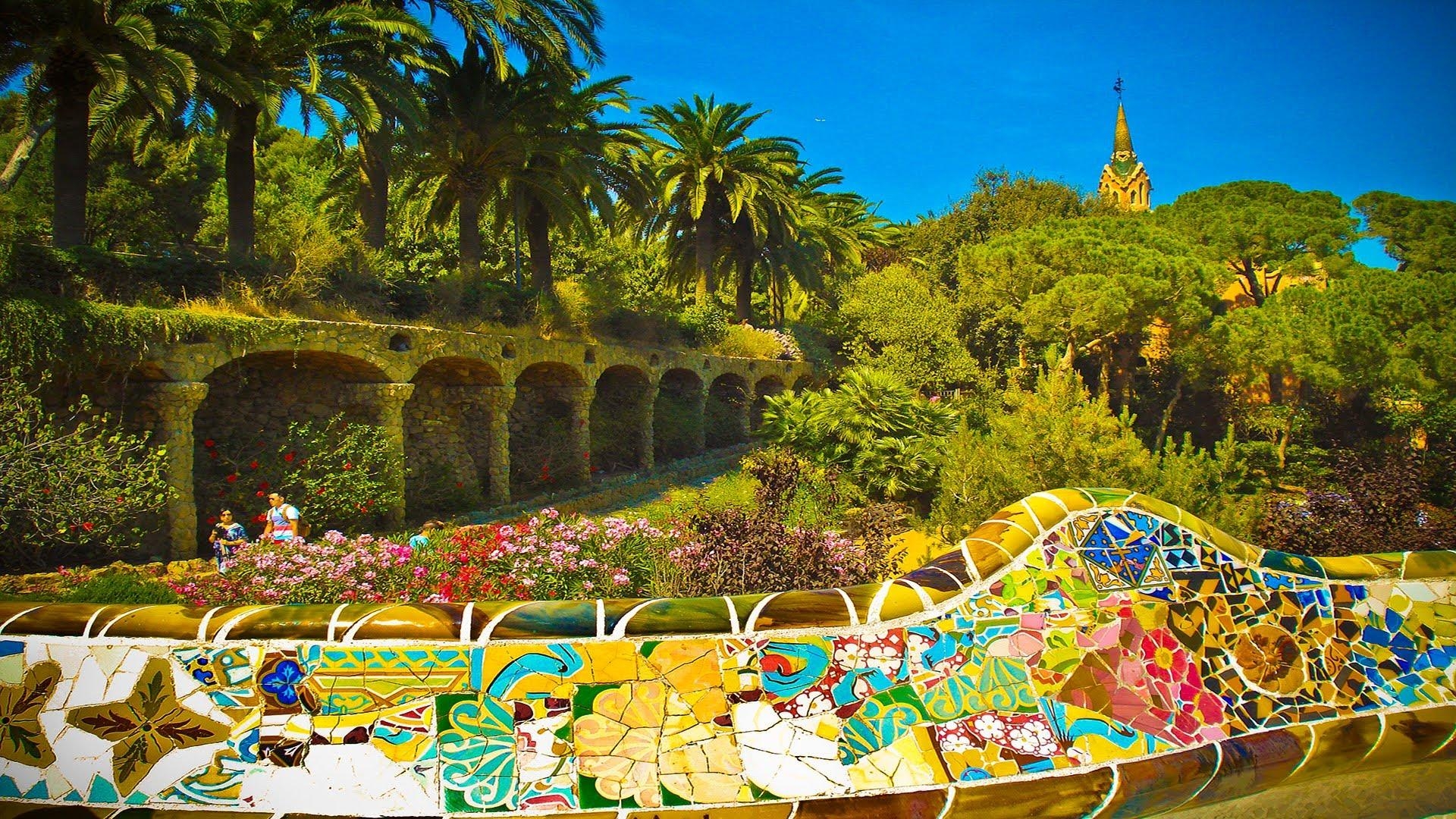 1920x1080 Park Güell, bank Jada Merritt, RE.93, Desktop