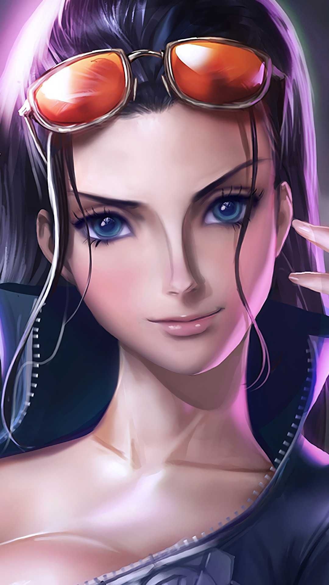 1080x1920 anime, Manga, Nico Robin, Phone