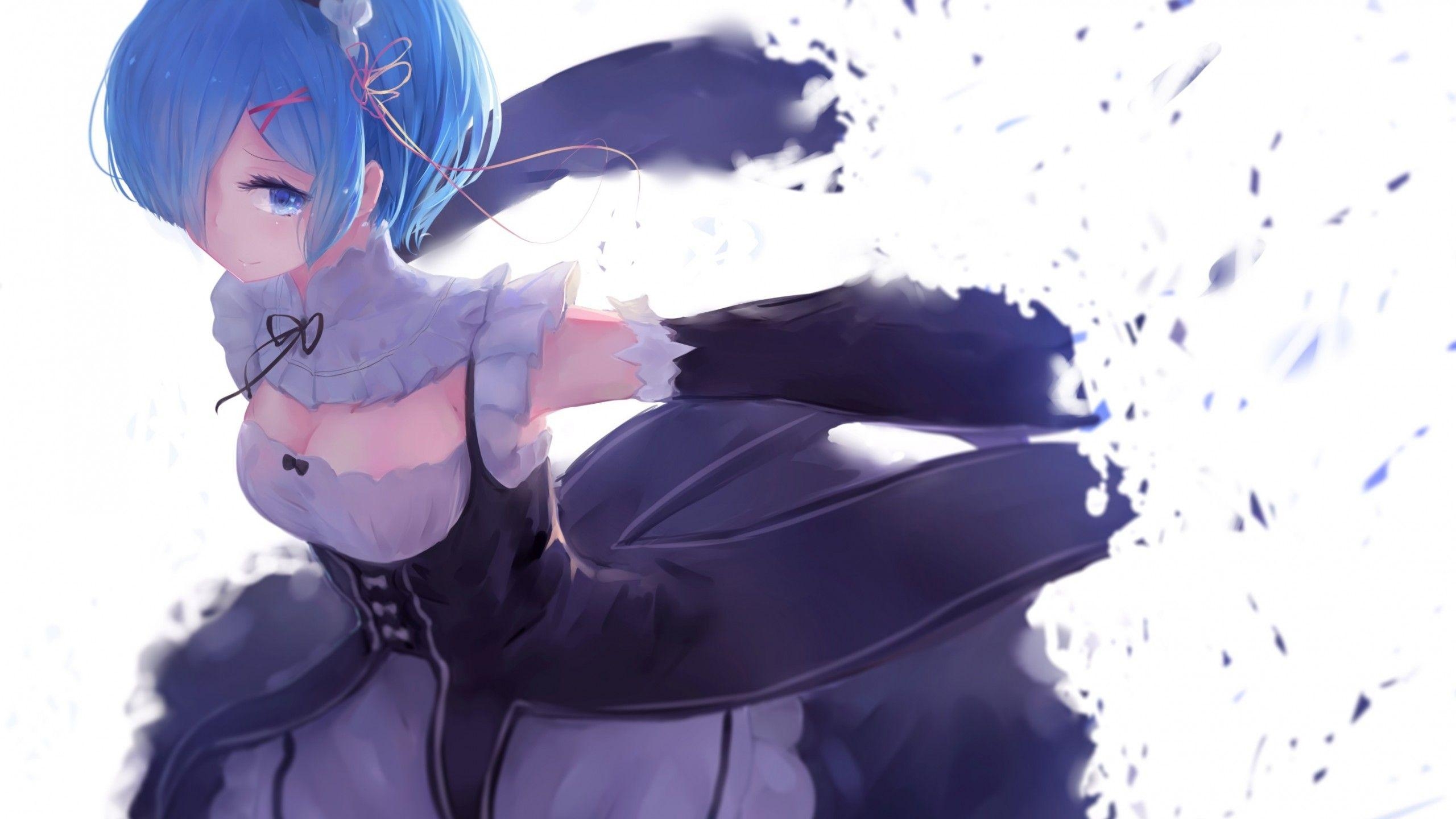 2560x1440 Download  Rem, Re:zero Life In Another World, Desktop