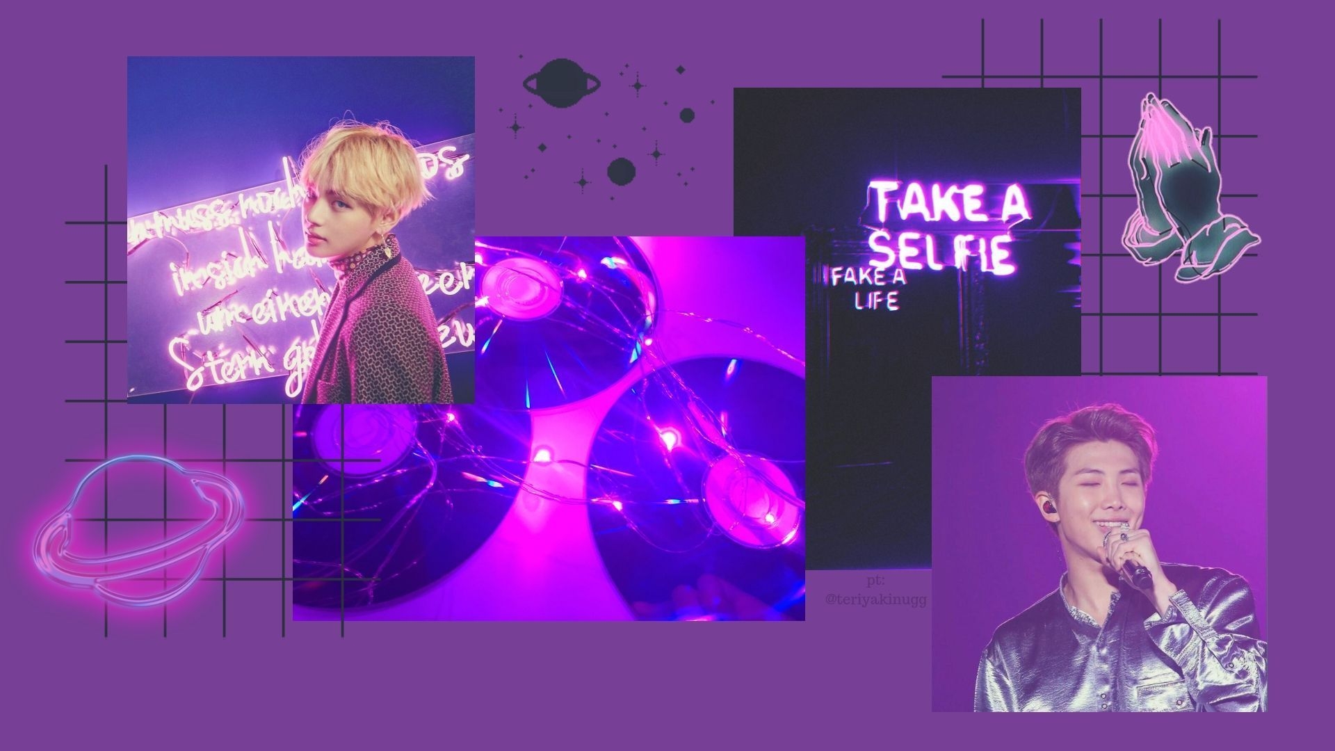 1920x1080 Purple Aesthetic Kpop Desktop Wallpaper Free Purple Aesthetic Kpop Desktop Background, Desktop