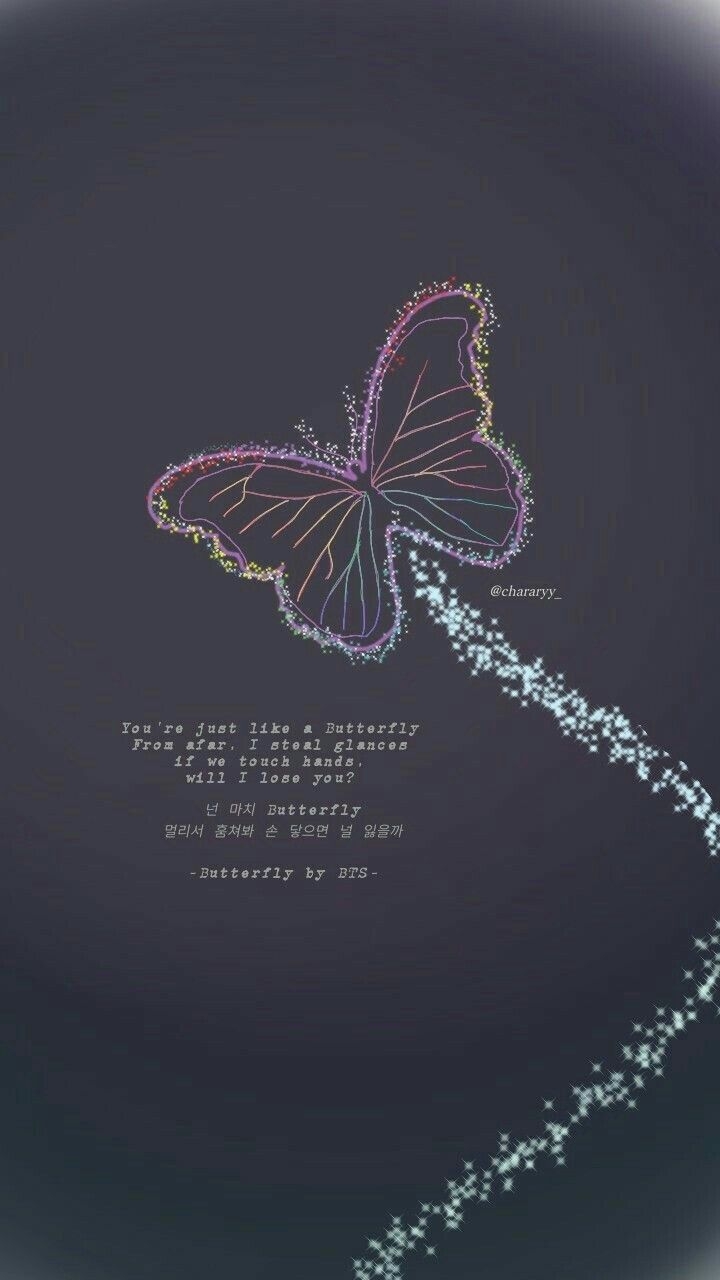 720x1280 BTS Butterfly Live Wallpaper, Phone