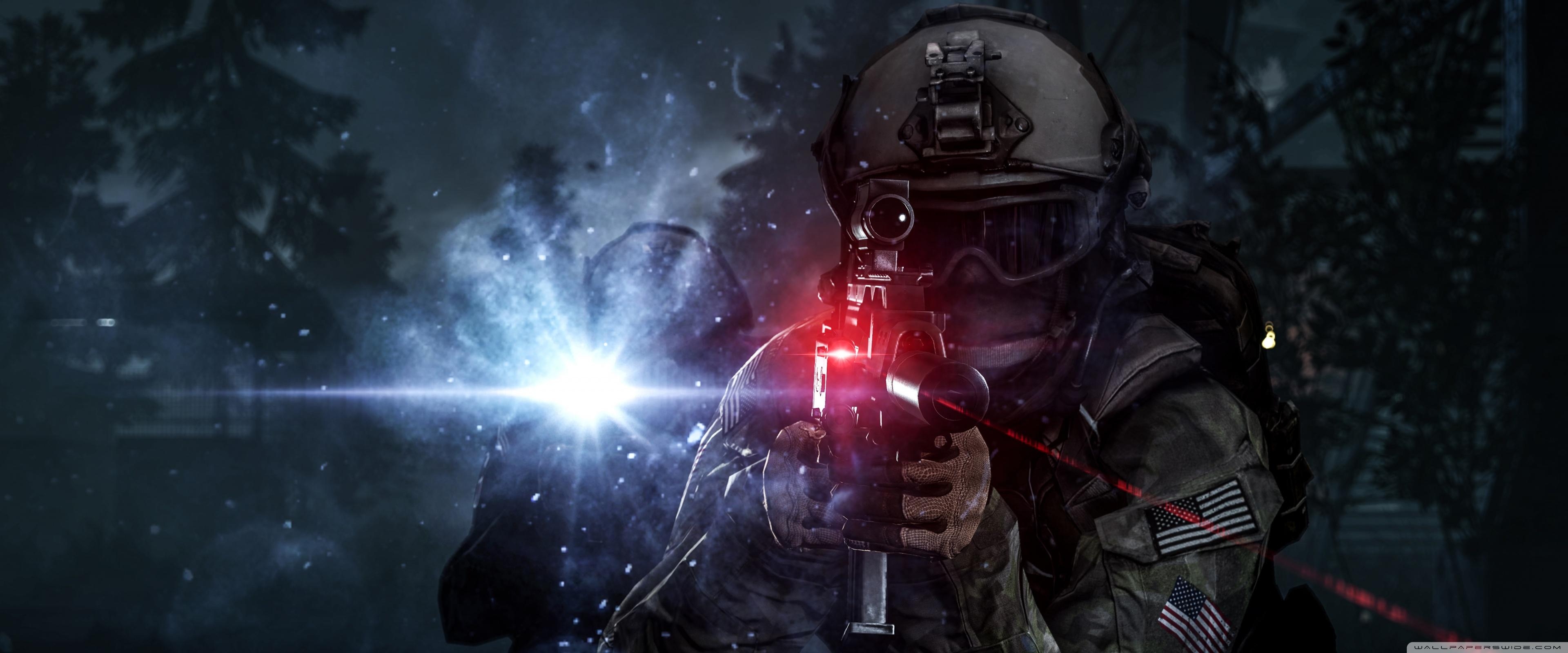 3840x1600 Battlefield 4 {EPIC TACTICAL PUSH!} HD Wallpaper. Background Image, Dual Screen