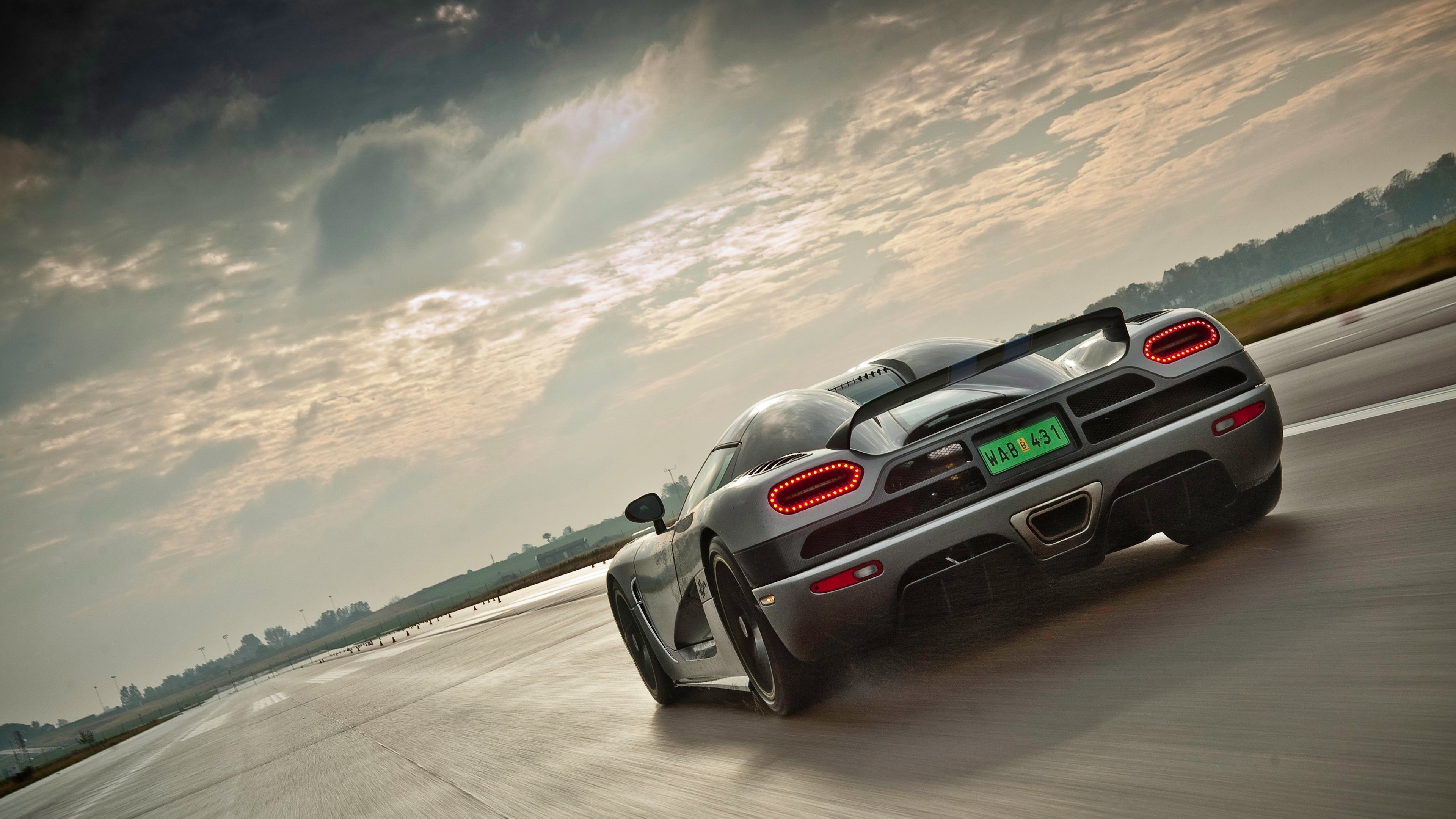 3840x2160 Wallpaper 4k Koenigsegg Agera Prototype Rear Wallpaper, Desktop