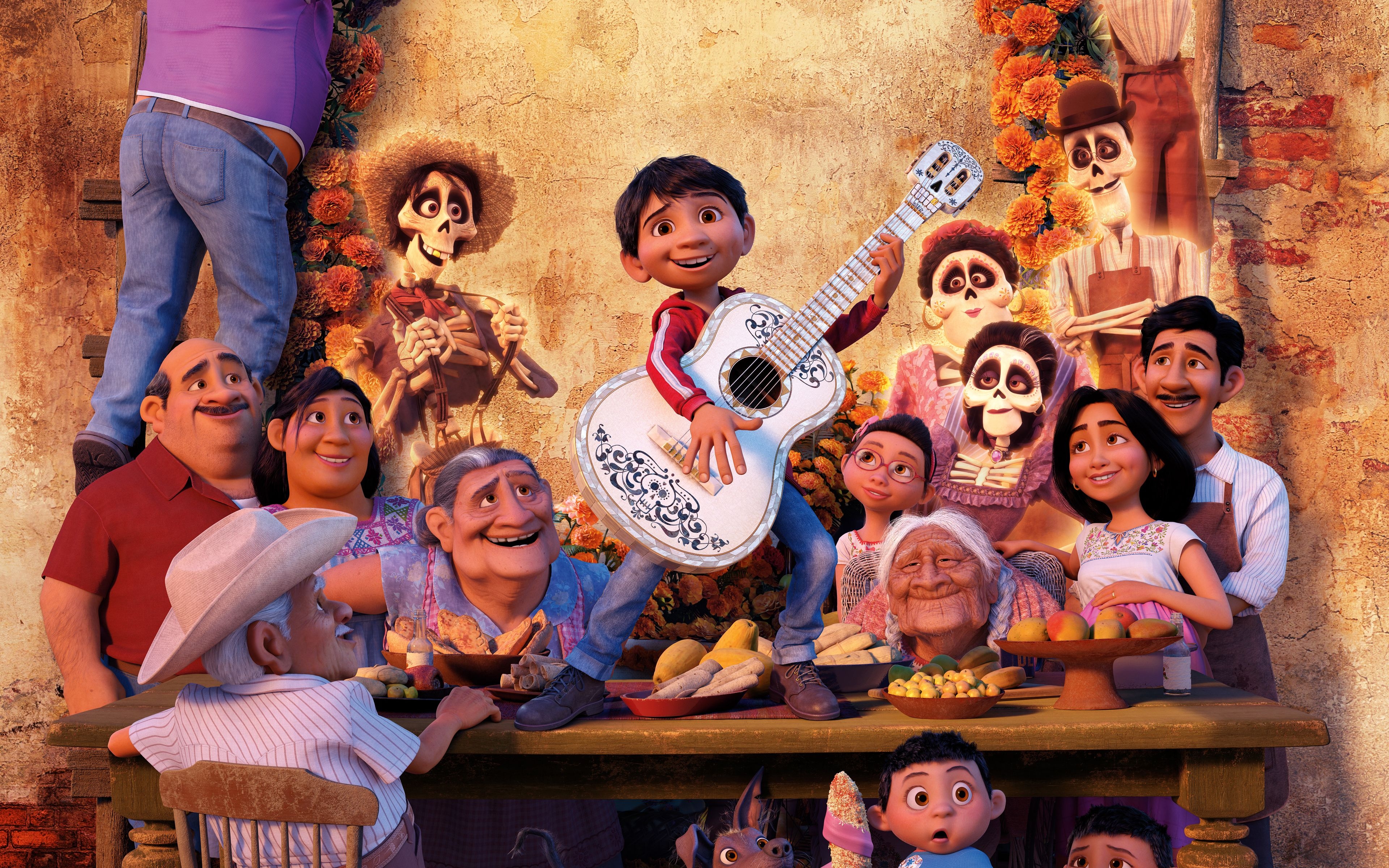 3840x2400 Pixar Coco Miguel 4K Wallpaper, Desktop