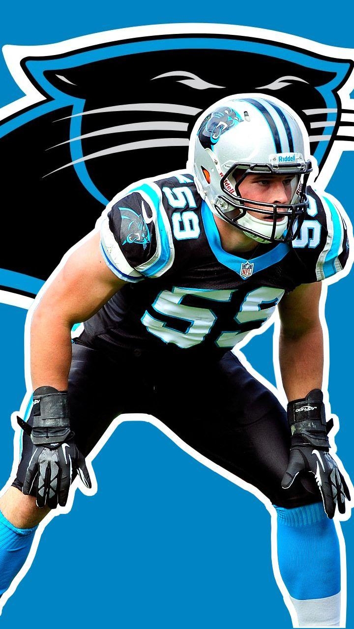 720x1280 I made a Luke Kuechly mobile wallpaper, Let me know what you think, Phone