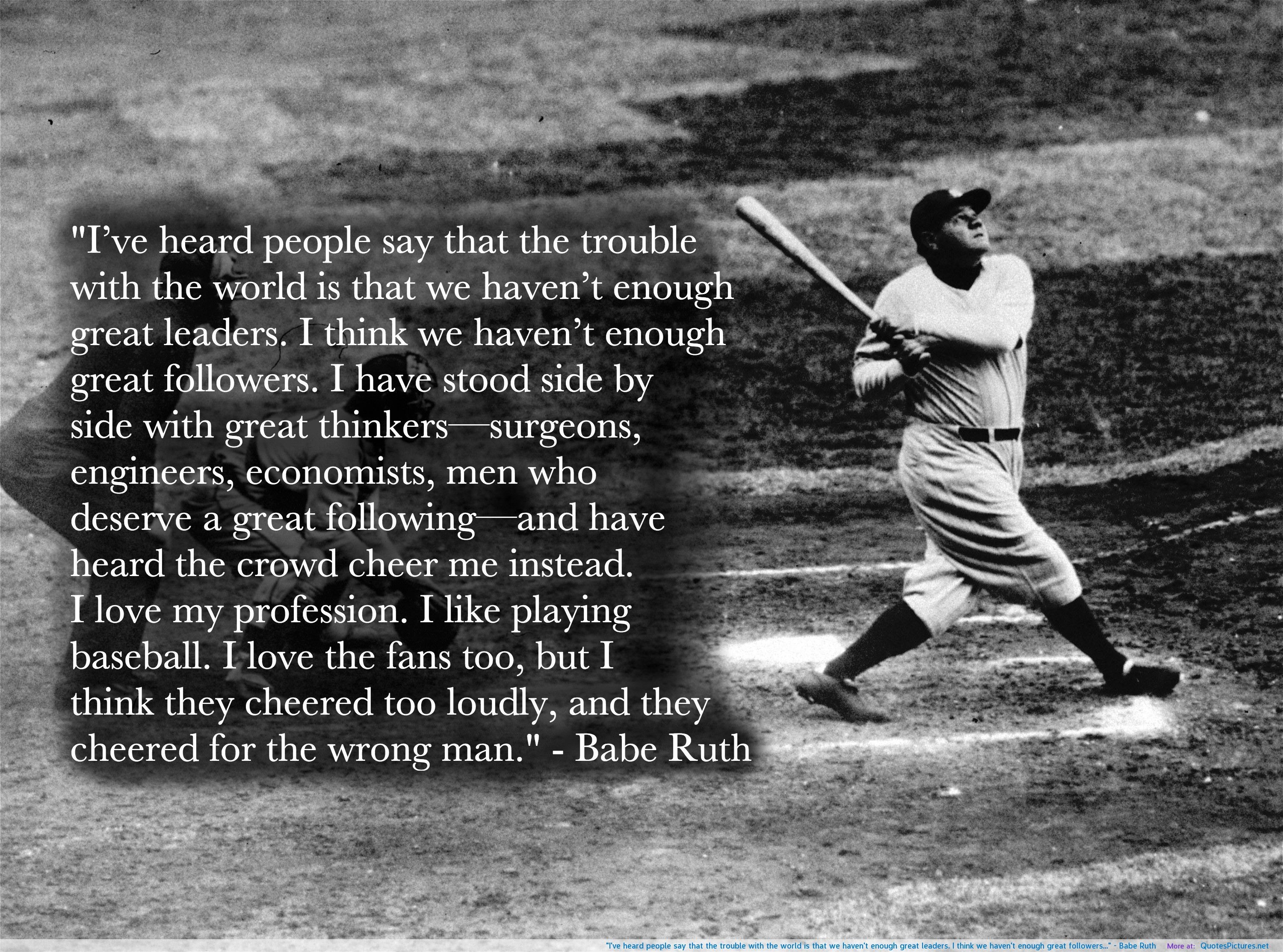 3000x2230 Babe Ruth Famous Quotes, Desktop