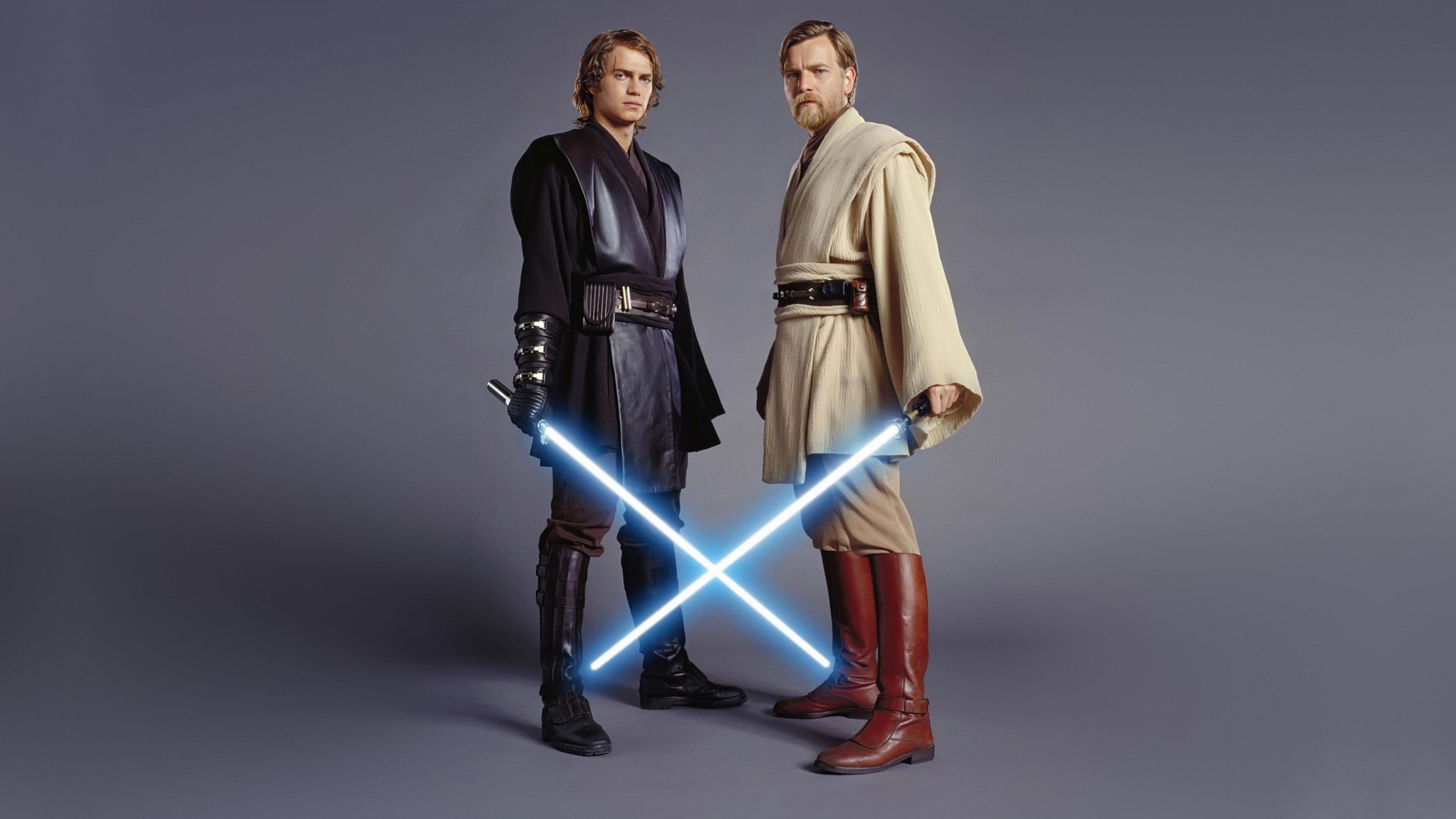 3840x2160 Anakin & Obi Wan (3840 X 2160), R, Desktop