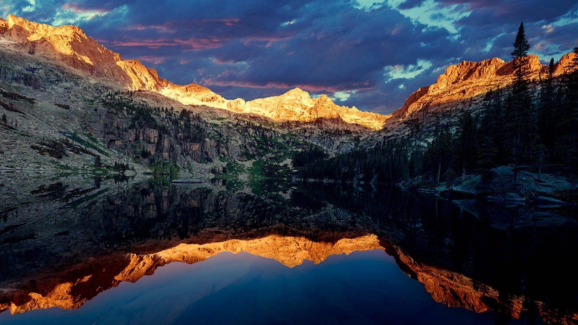 1920x1080 Mountains: Mountain Nature Sunset Park Nat Colorado Rocky, Desktop