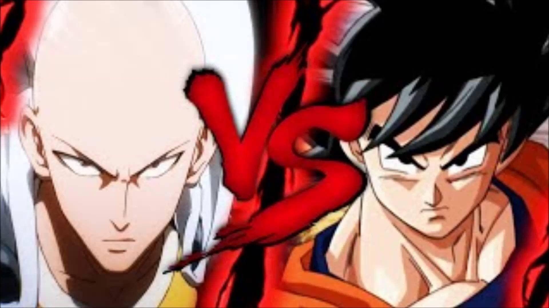 1920x1080 Goku vs Saitama (One Punch Man ) who would win?!, Desktop