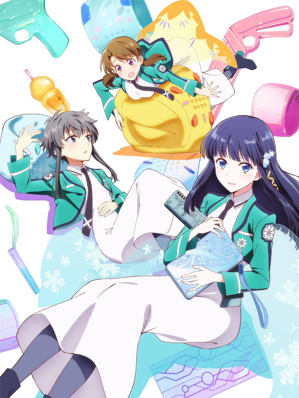 1000x1340 Mahouka Koukou no Yuutousei TV Anime Slated for July, Phone