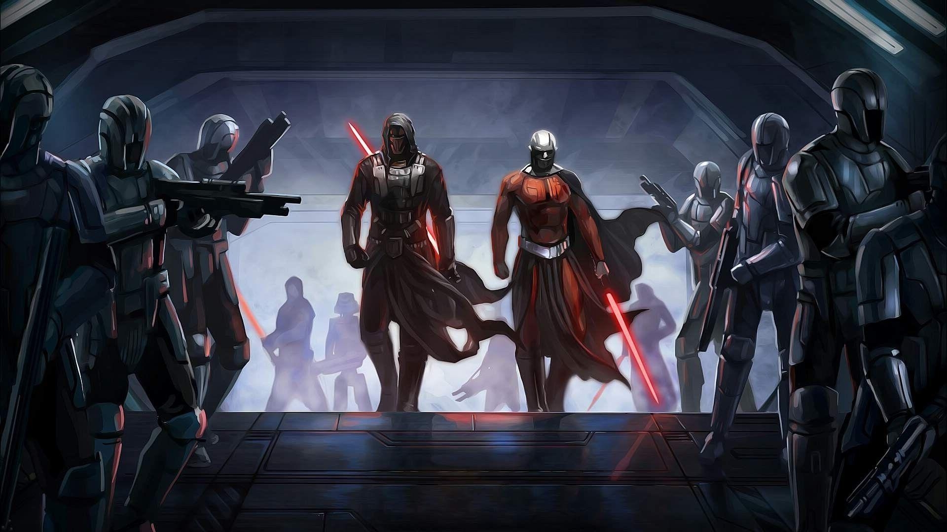 1920x1080 Star Wars, Sith, Movie Art, Darth Revan, Darth Malak Wallpaper HD, Desktop