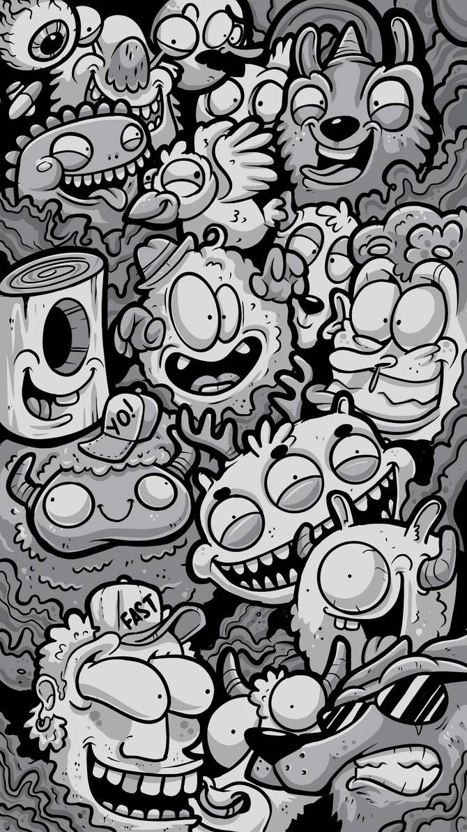 670x1200 Doodle Wallpaper. Graffiti wallpaper iphone, Doodle wallpaper, Hipster wallpaper, Phone