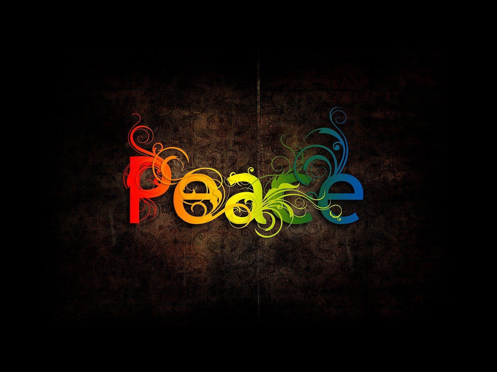 1600x1200 Peace Wallpaper Desktop Background, Desktop