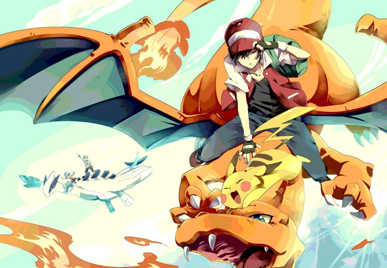 1280x890 Pokemon Trainer Red Wallpaper, Desktop