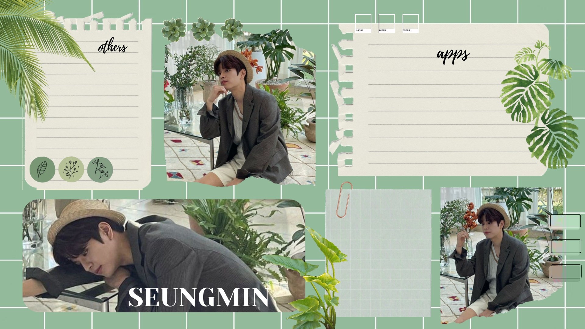 1920x1080 STRAYKIDS_SEUNGMIN desktop organizer, Desktop