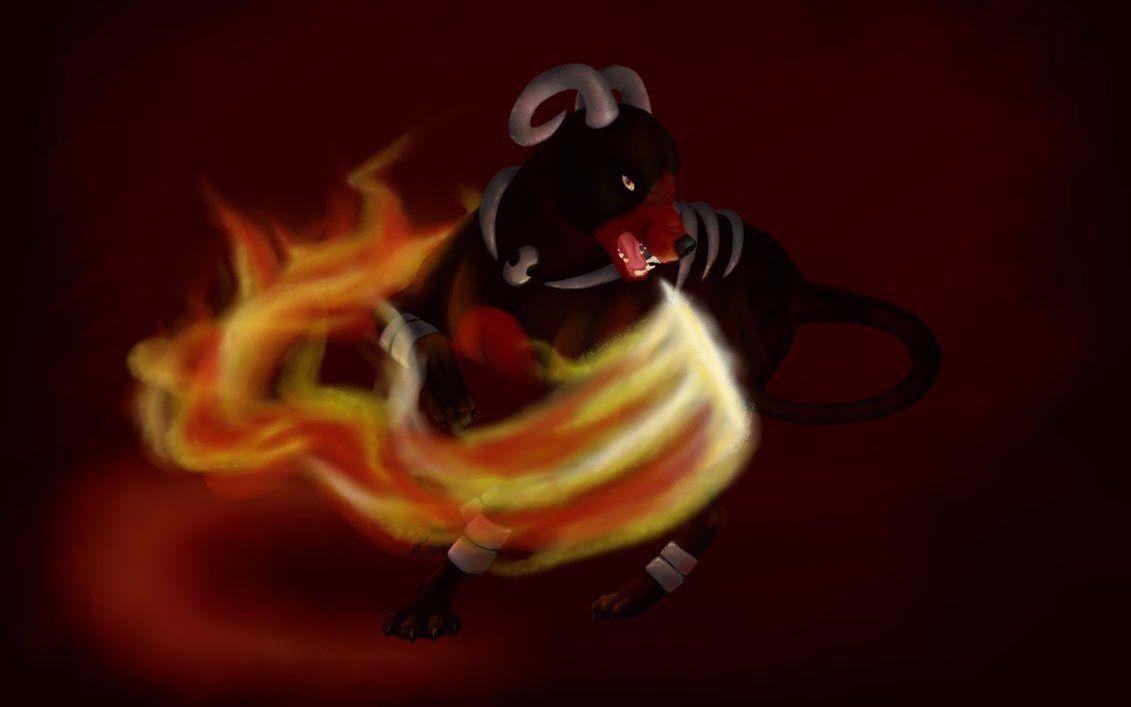 1140x710 Houndoom, Desktop