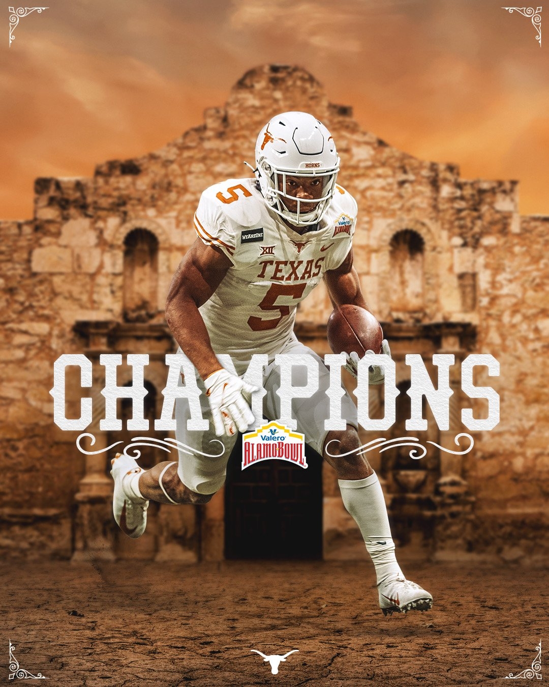 1080x1350 Texas Longhorns 2 Back, Phone