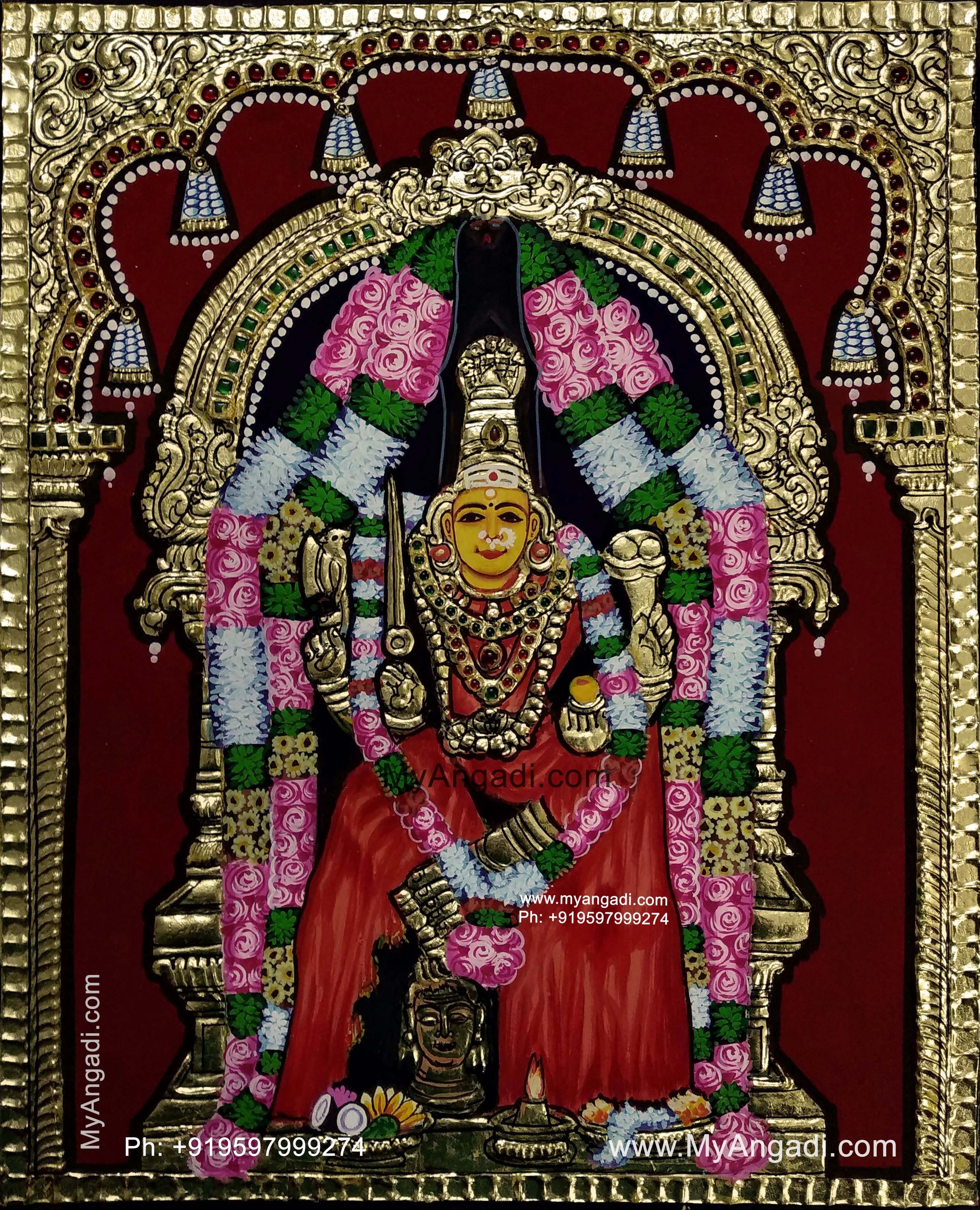 2760x3410 Angalamman Tanjore Painting. Tanjore painting, Painting, Online painting, Phone