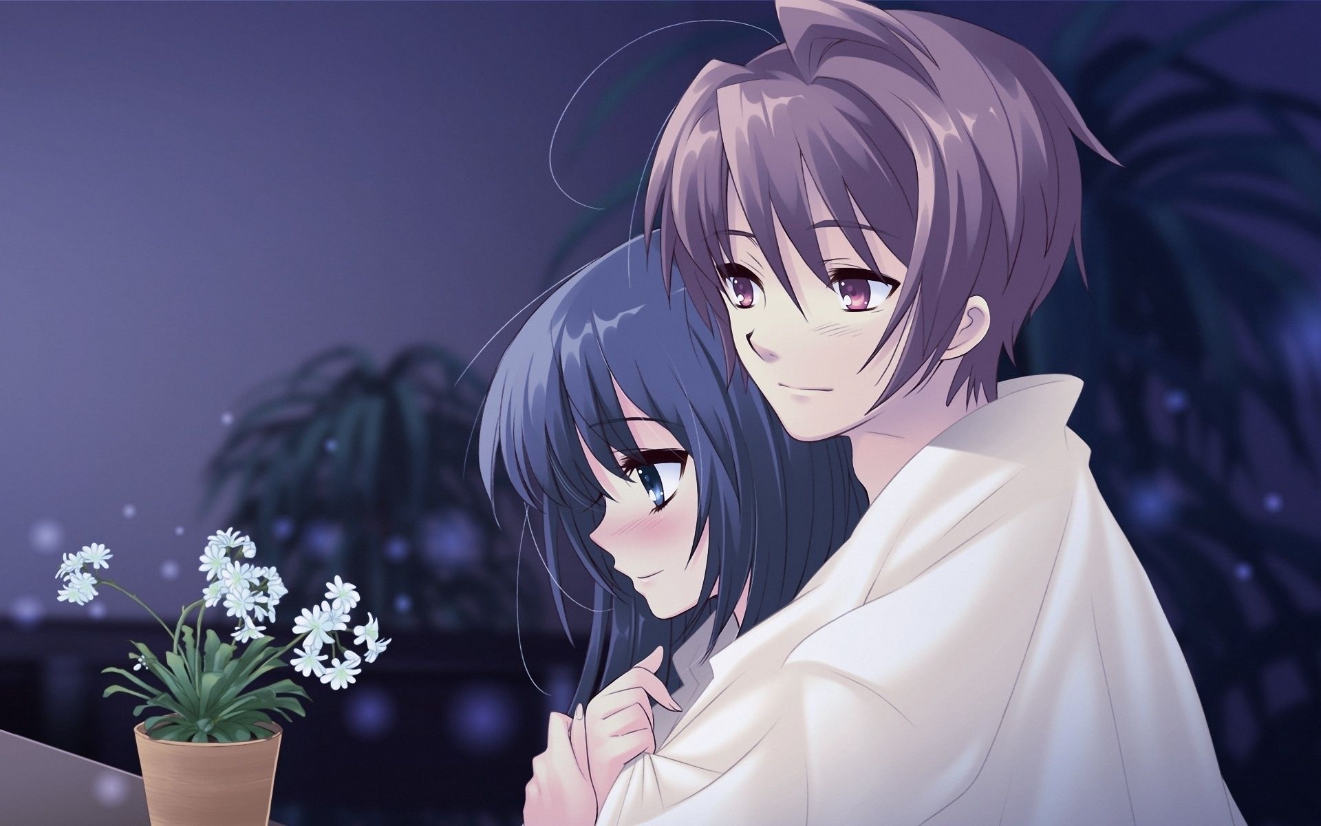 1920x1200 Anime Boy And Girl Wallpaper, Desktop