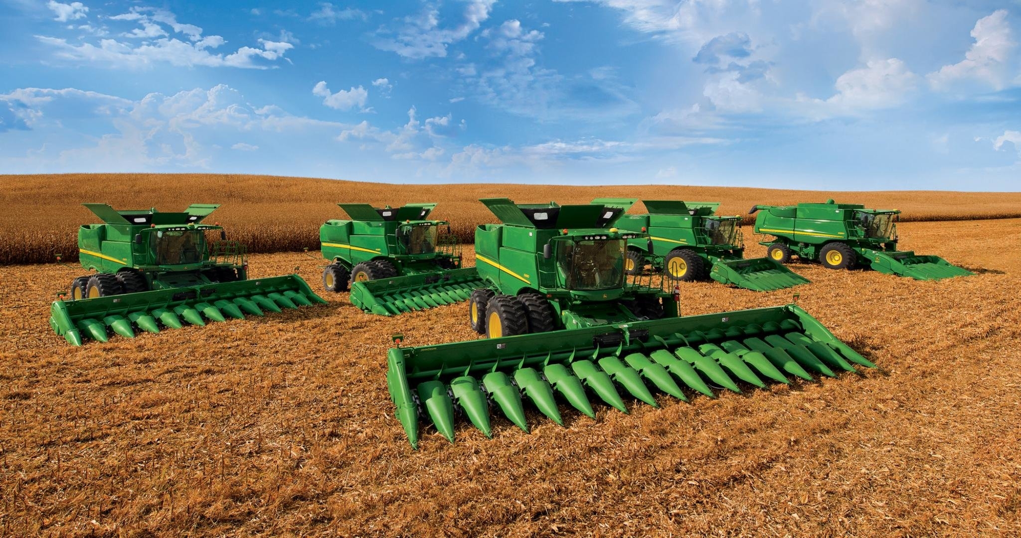 2050x1080 High Resolution John Deere HD Background Id Deere Combine Gif, Desktop