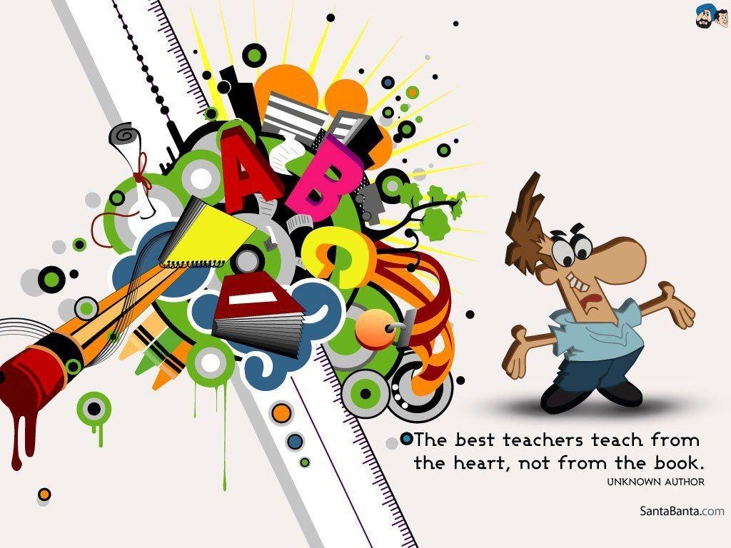 1030x770 Latest) Happy Teacher day 2014 HD Image Wallpaper 3D Greetings, Desktop