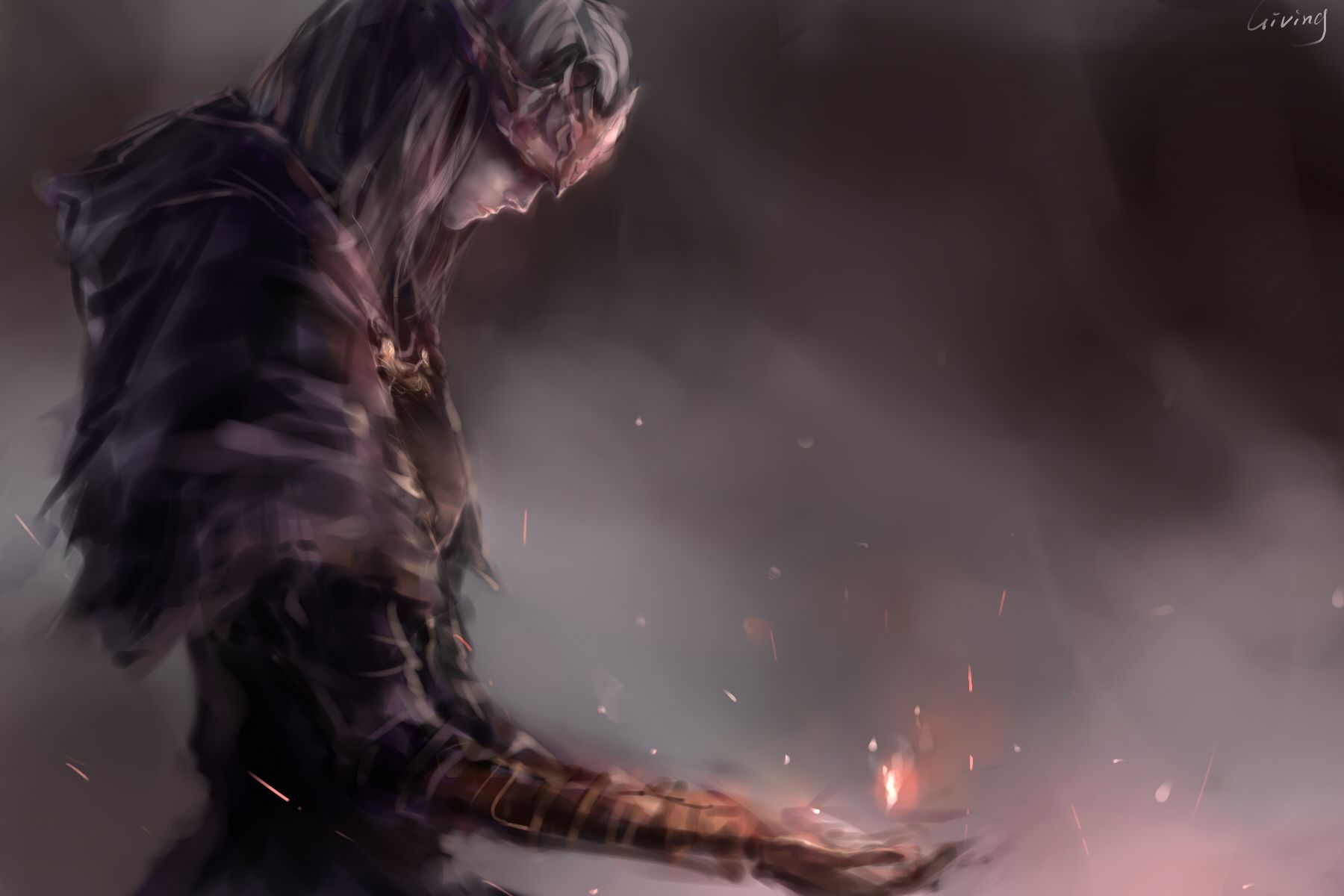 1800x1200 Fire Keeper. Dark Souls Wallpaper. Dark souls, Dark souls art, Dark souls wallpaper, Desktop