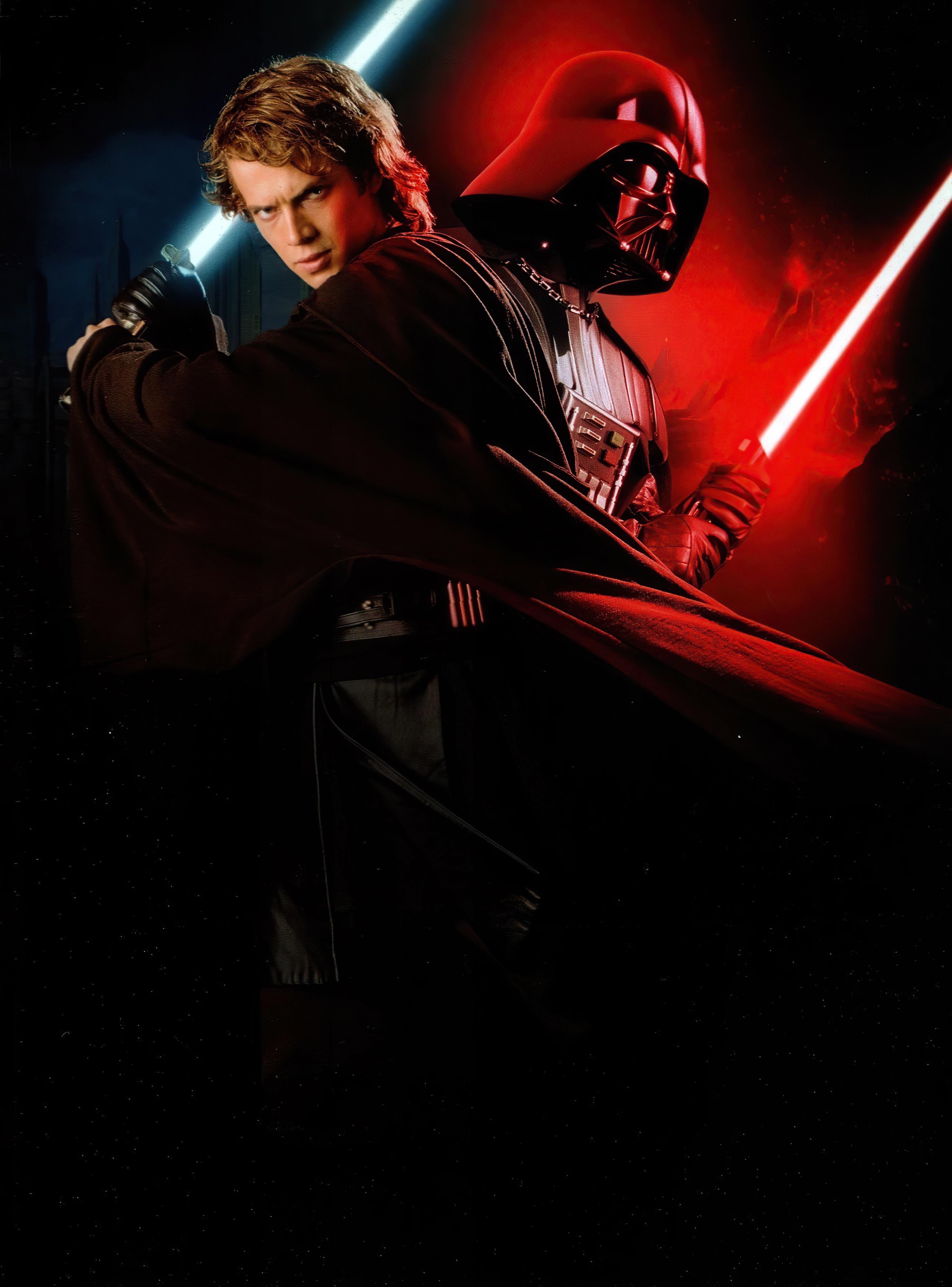 3080x4160 Anakin Skywalker & Darth Vader High Resolution Wallpaper!, Phone