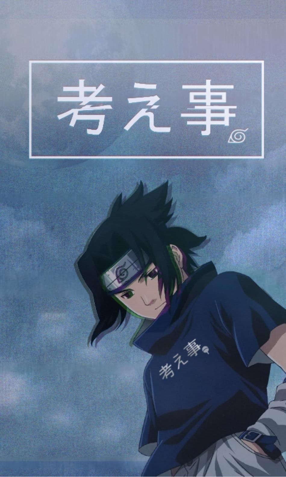 950x1590 Sasuke Drip, Phone