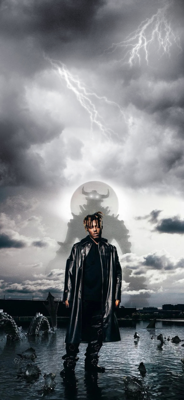 640x1390 Juice Wrld Fighting Demons Phone Wallpaper, Phone