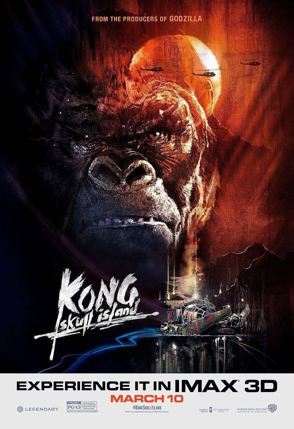 1000x1460 All Movie Posters and Prints for Kong: Skull Island, Phone
