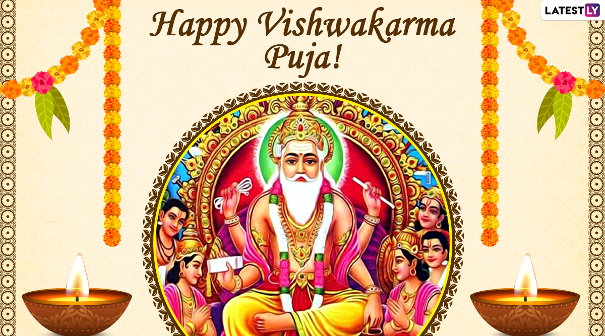 1200x670 Vishwakarma Puja 2020 Wishes & HD Image: WhatsApp Stickers, Facebook Greetings, Wallpaper, Instagram Stories, Messages And SMS to Send During Diwali Festival, Desktop