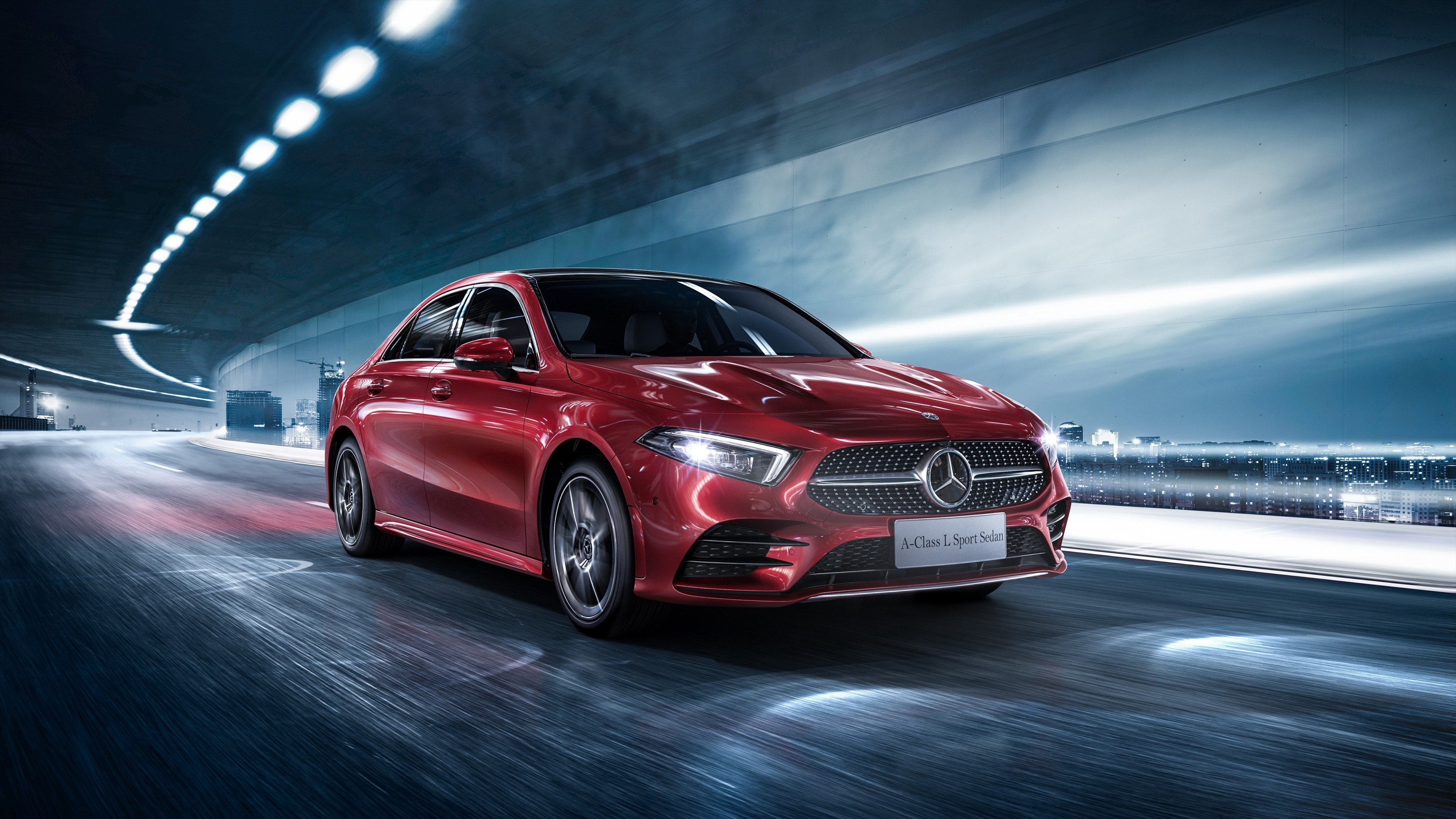 3840x2160 Wallpaper Mercedes Benz A Class L Sedan, 2019 Cars, 4K, Cars, Desktop