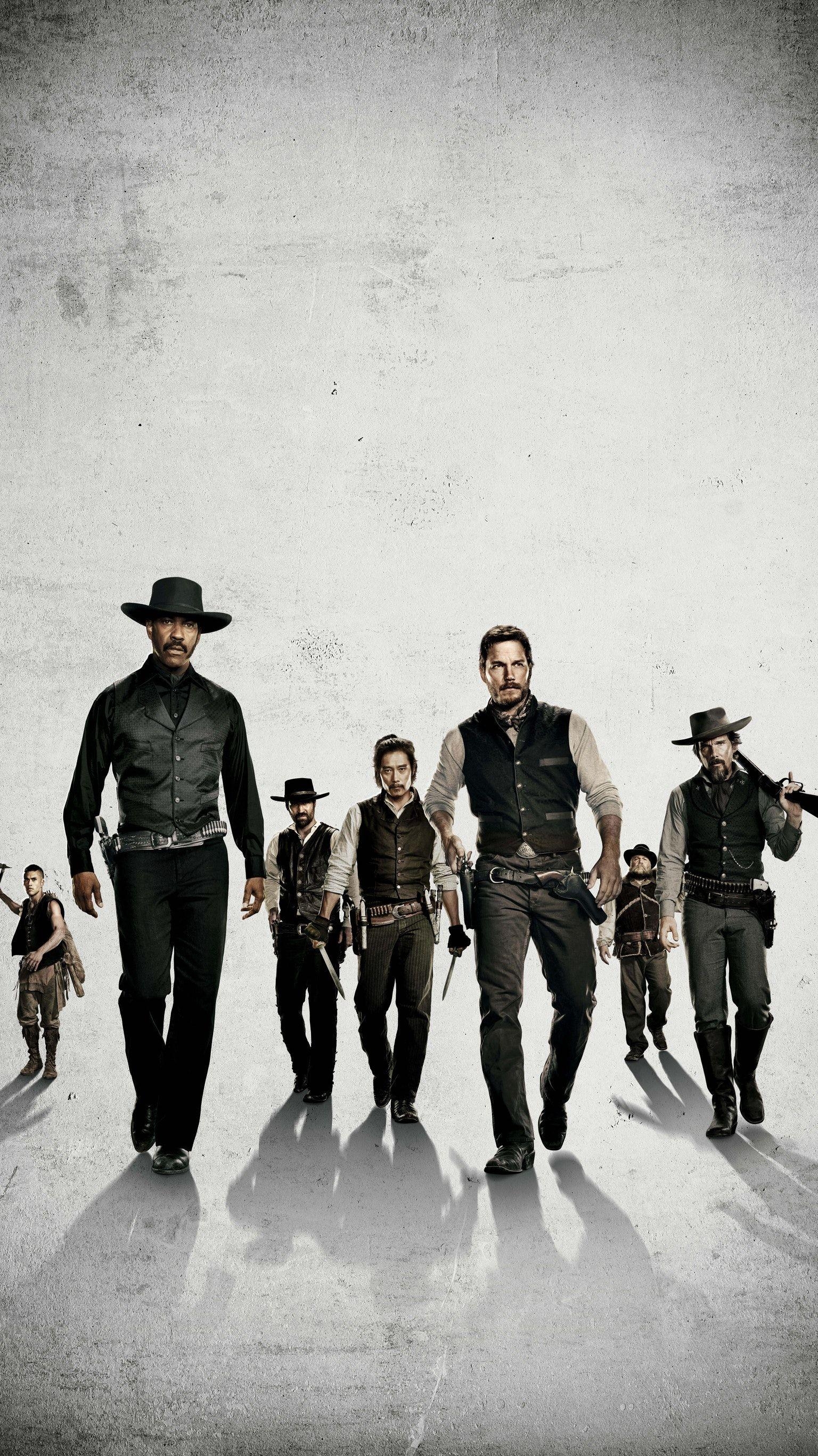 1540x2740 The Magnificent Seven (2016) Phone Wallpaper, Phone