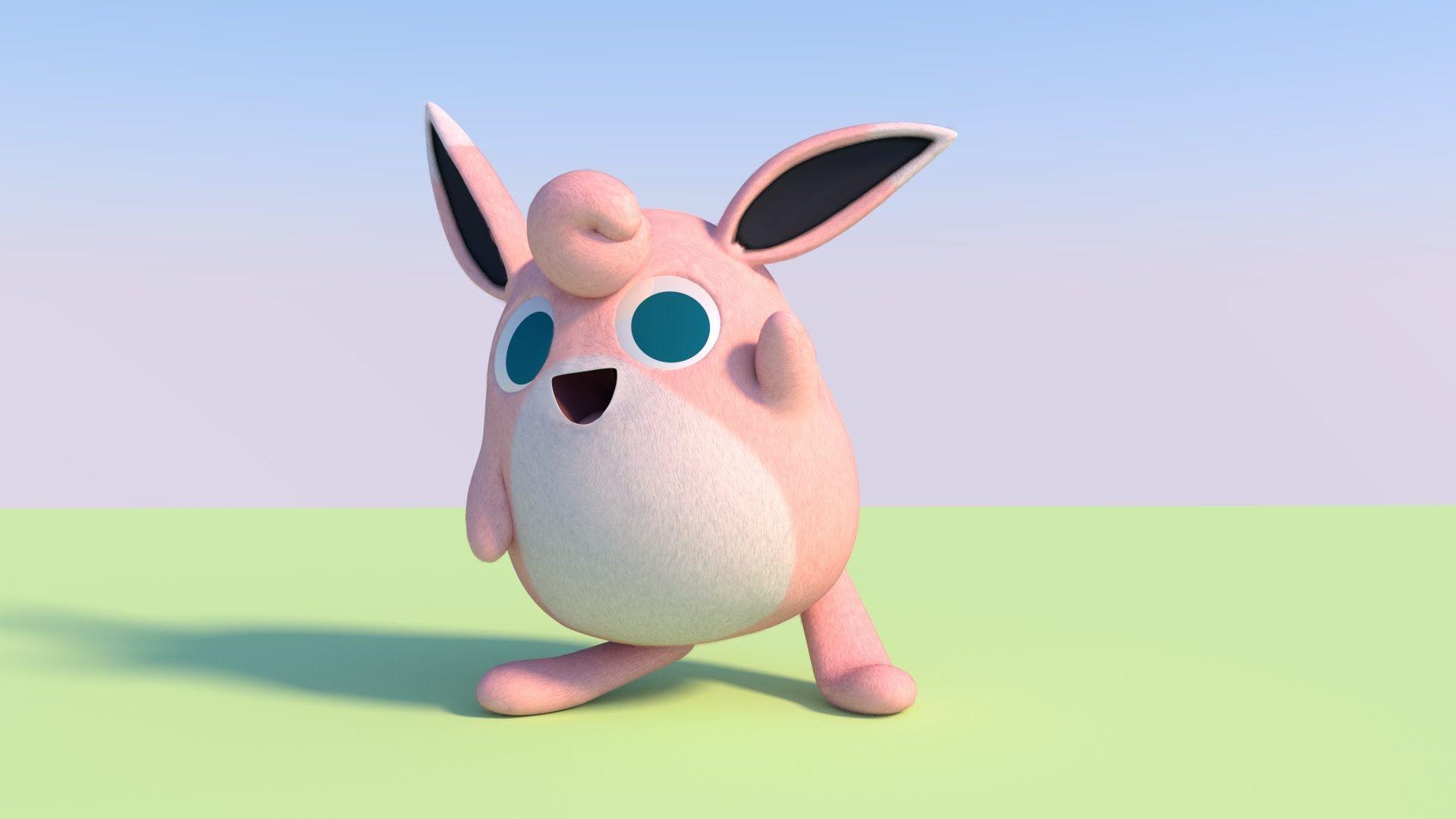 1920x1080 2015) Wigglytuff Test Animation, Desktop