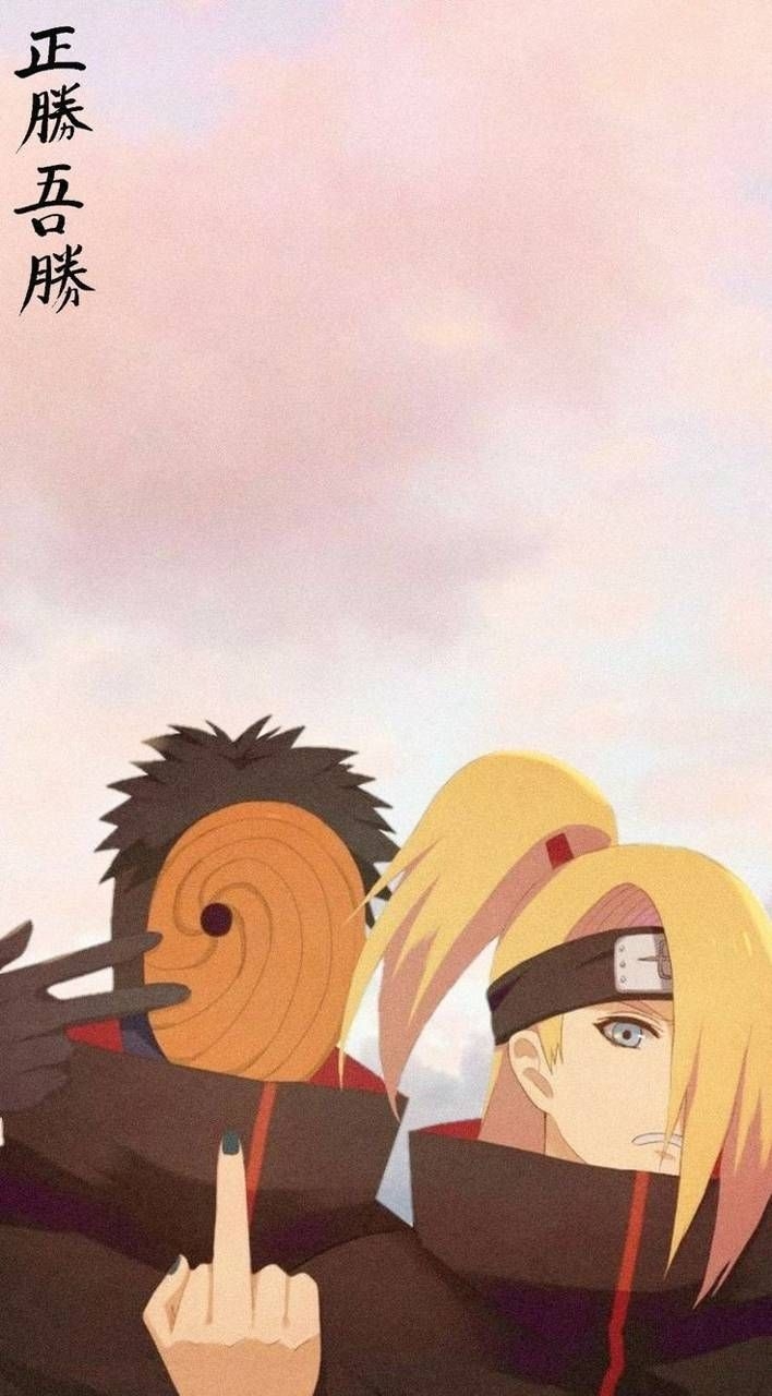 710x1280 Download Deidara y Tobi wallpaper by Mahxz08 now. Browse millions of popular animes. Wallpaper naruto shippuden, Anime akatsuki, Anime chibi, Phone