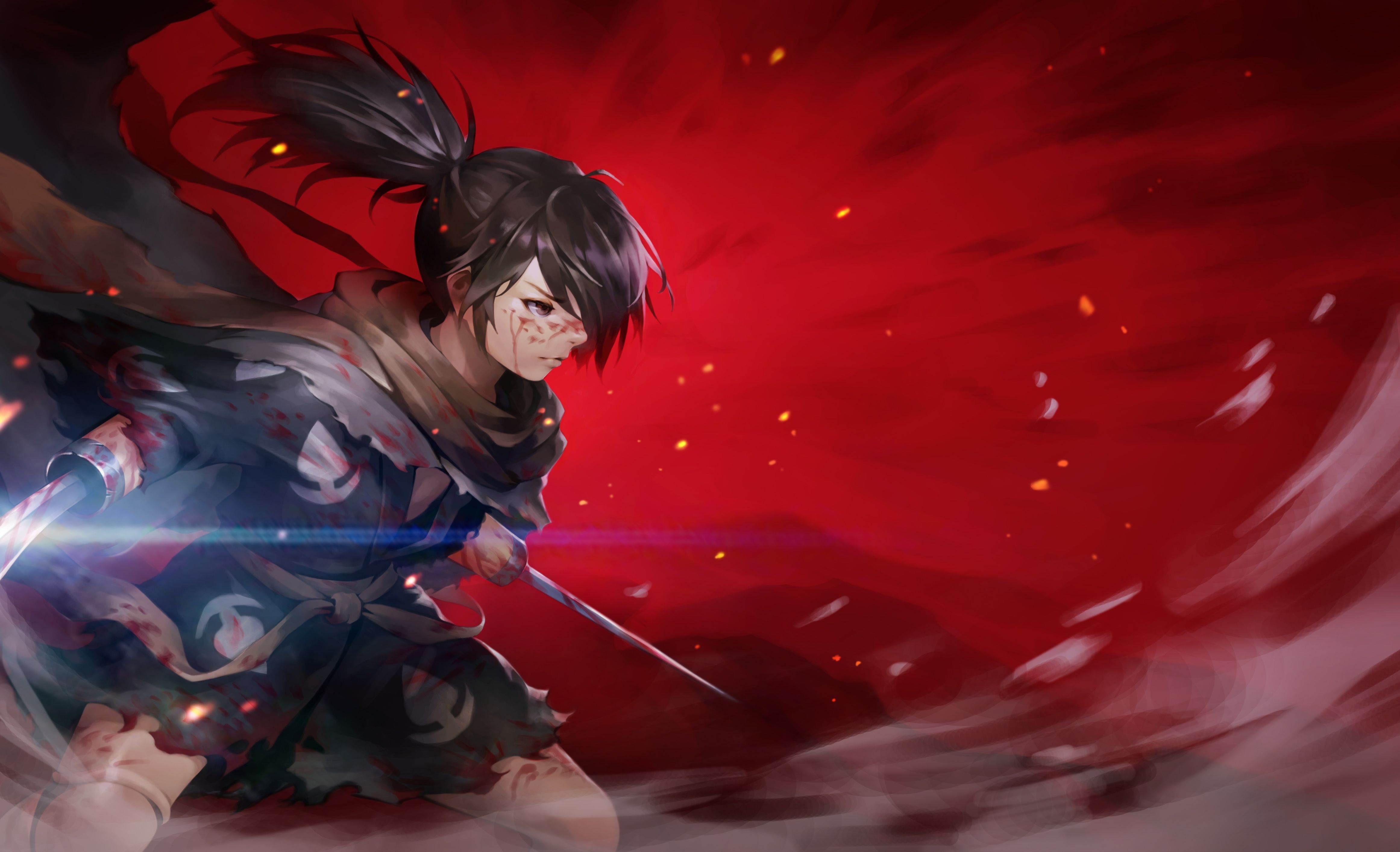 4650x2830  Hyakkimaru (Dororo) desktop background. Mocah.org HD Wallpaper, Desktop