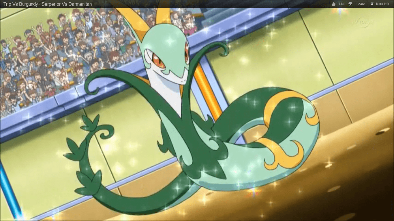 1370x770 Trip's Serperior. Pokétopia, Desktop