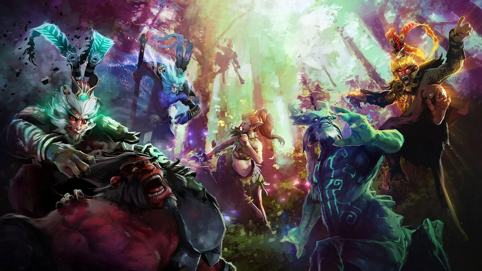 1920x1080 Monkey King Sun Wukong. Dota 2 Wallpaper, Desktop