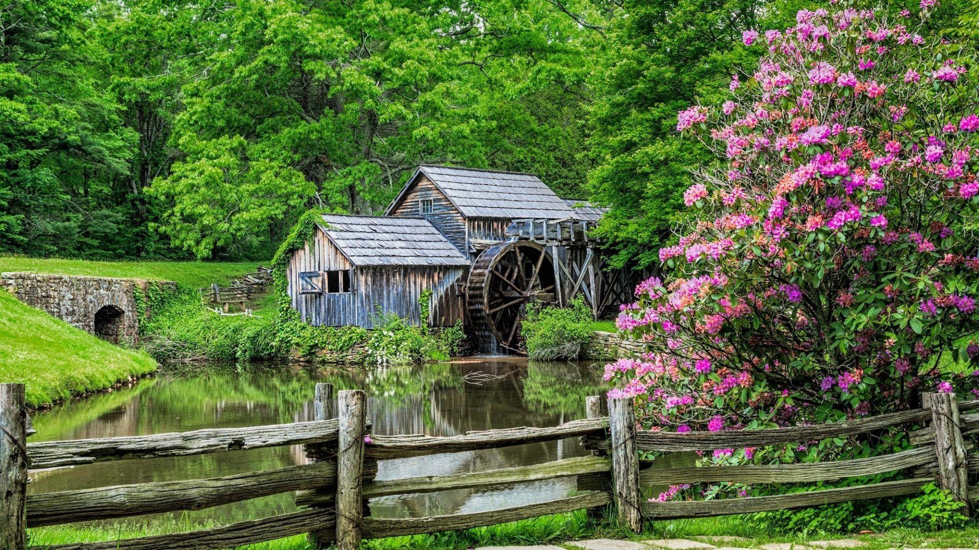 1920x1080 Virginia Tag wallpaper: Waterfalls Virginia Falls Usa West, Desktop