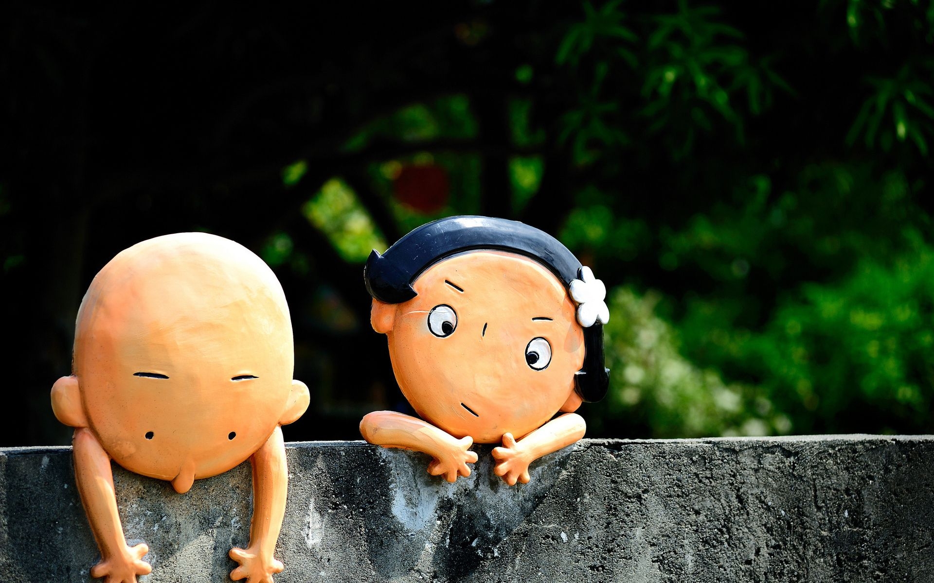 1920x1200 humor, Funny, Children, Dolls, Photography, Cute, Faces, Eyes, Bokeh, Wall, Situation, Friends, Girls, Boys Wallpaper HD / Desktop and Mobile Background, Desktop