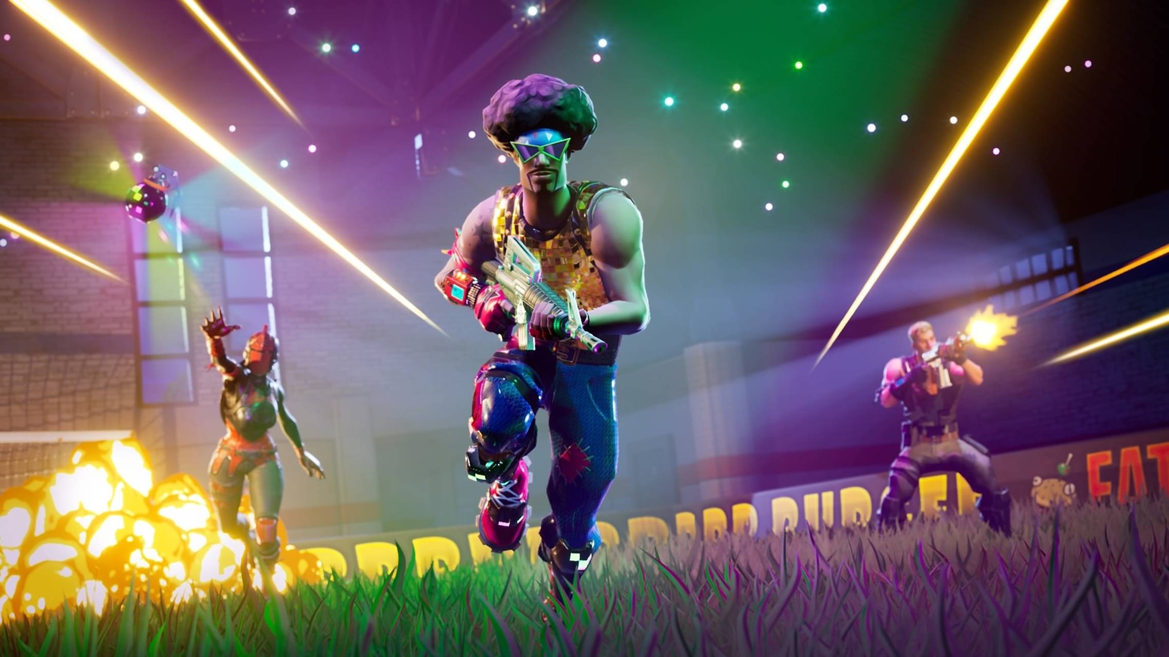 2280x1280 Fortnite Funk Ops Wallpaper, Desktop