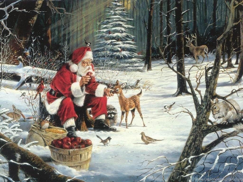 1030x770 Vintage Christmas Wallpaper Desktop Background, Desktop
