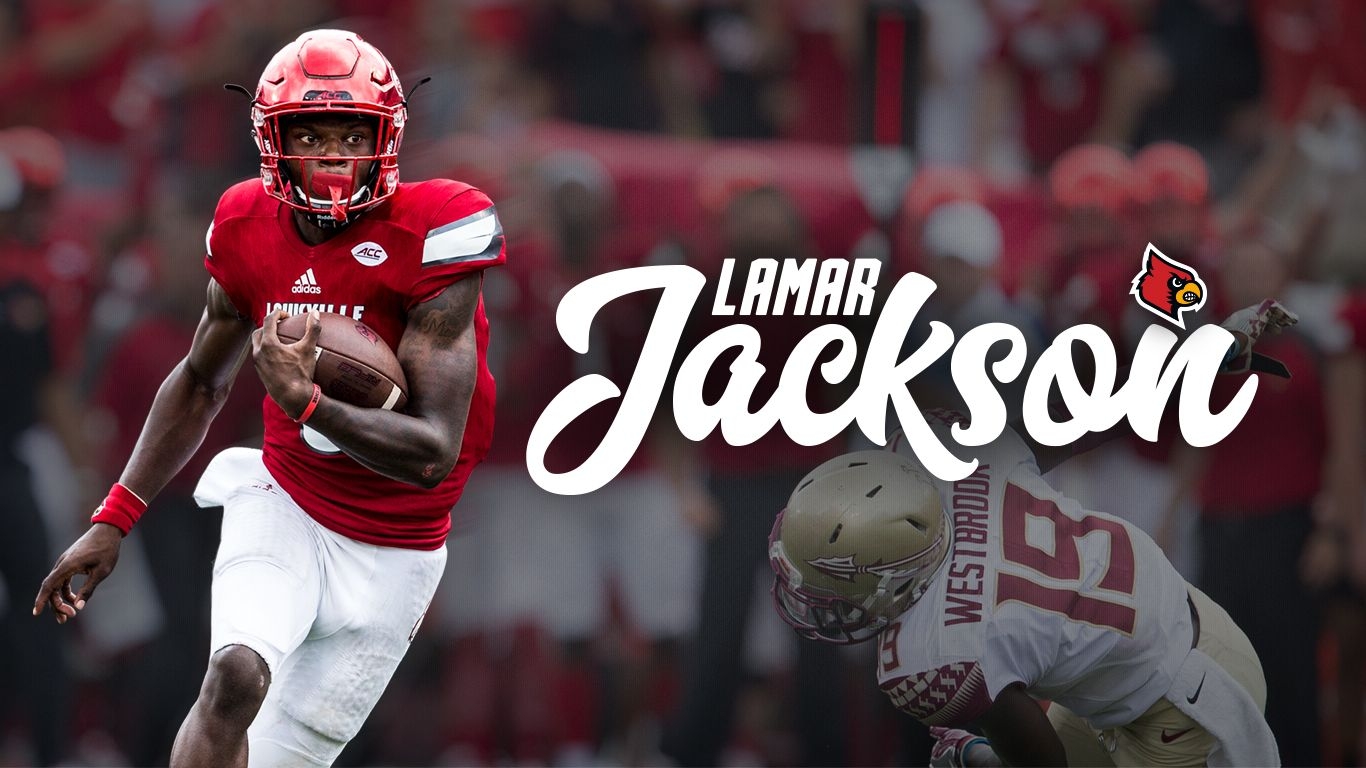 1370x770 Free download Wallpaper Lamar Jackson [] for your Desktop, Desktop