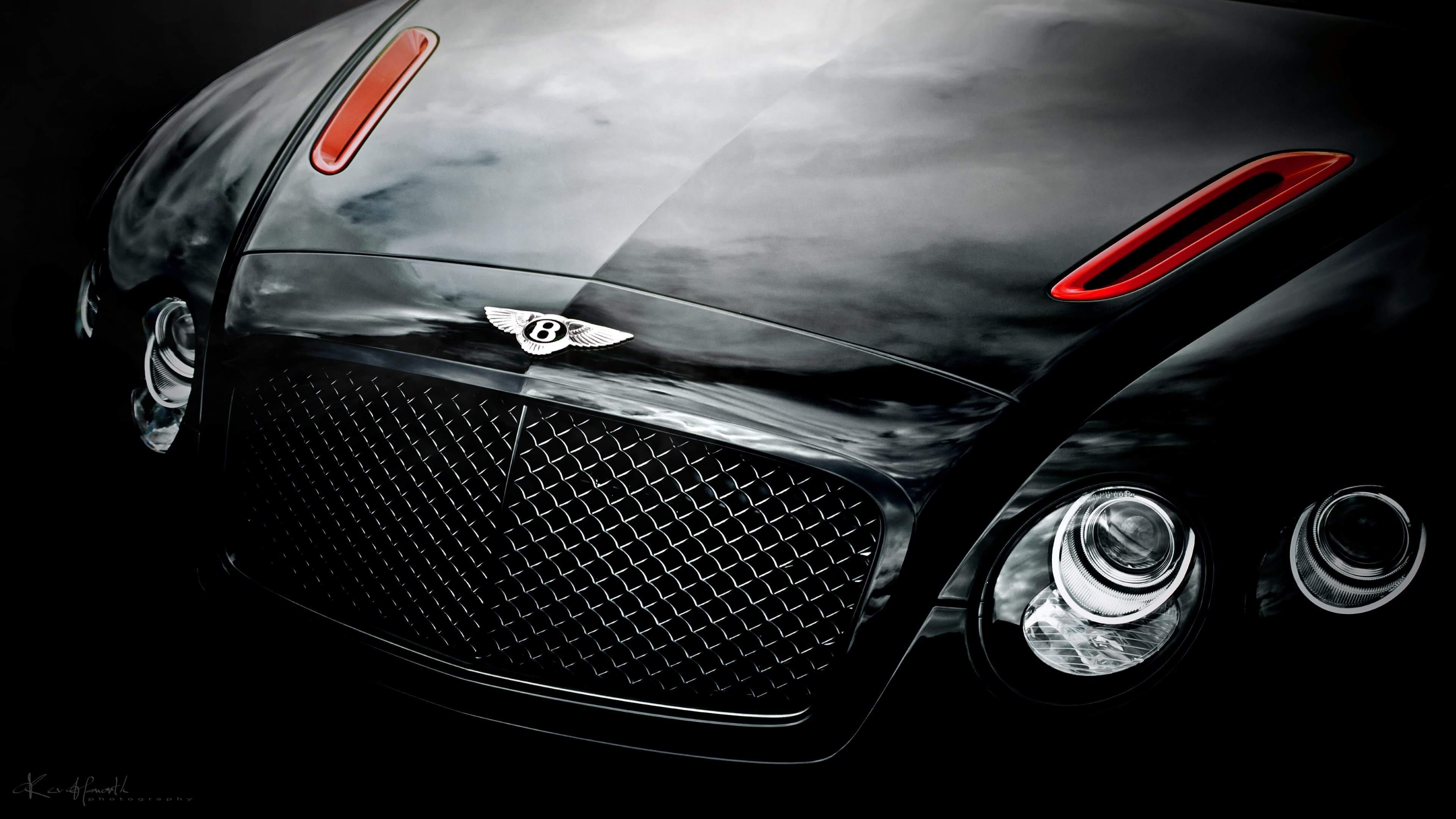 3840x2160 Black Bentley Continental GT Supersport 4K Wallpaper, Desktop