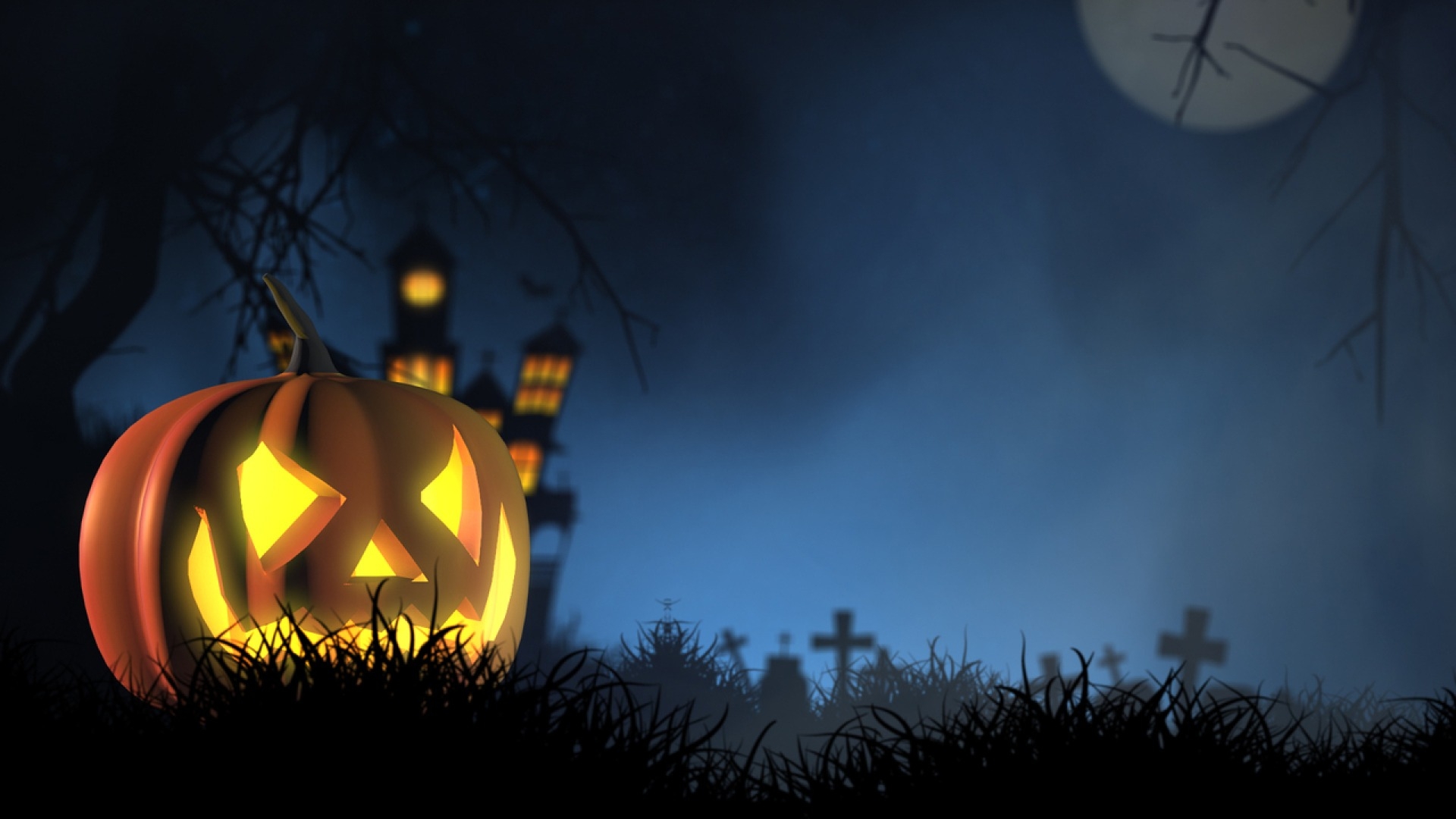 1920x1080 Halloween Green Screen Photo 2023 Council Bluffs, Desktop