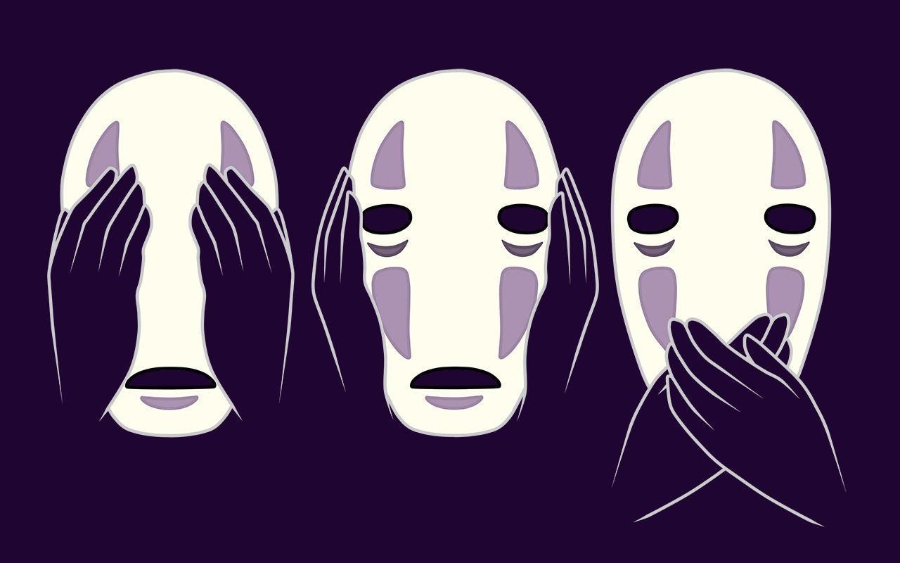 1280x800 Meme • preludetowind:  Spirited Away's No Face, Desktop