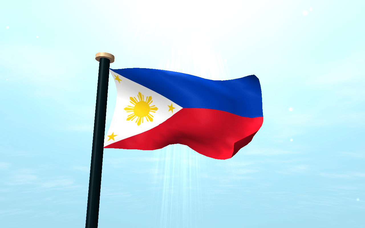1280x800 Philippines Flag Wallpaper HD Picture, Desktop