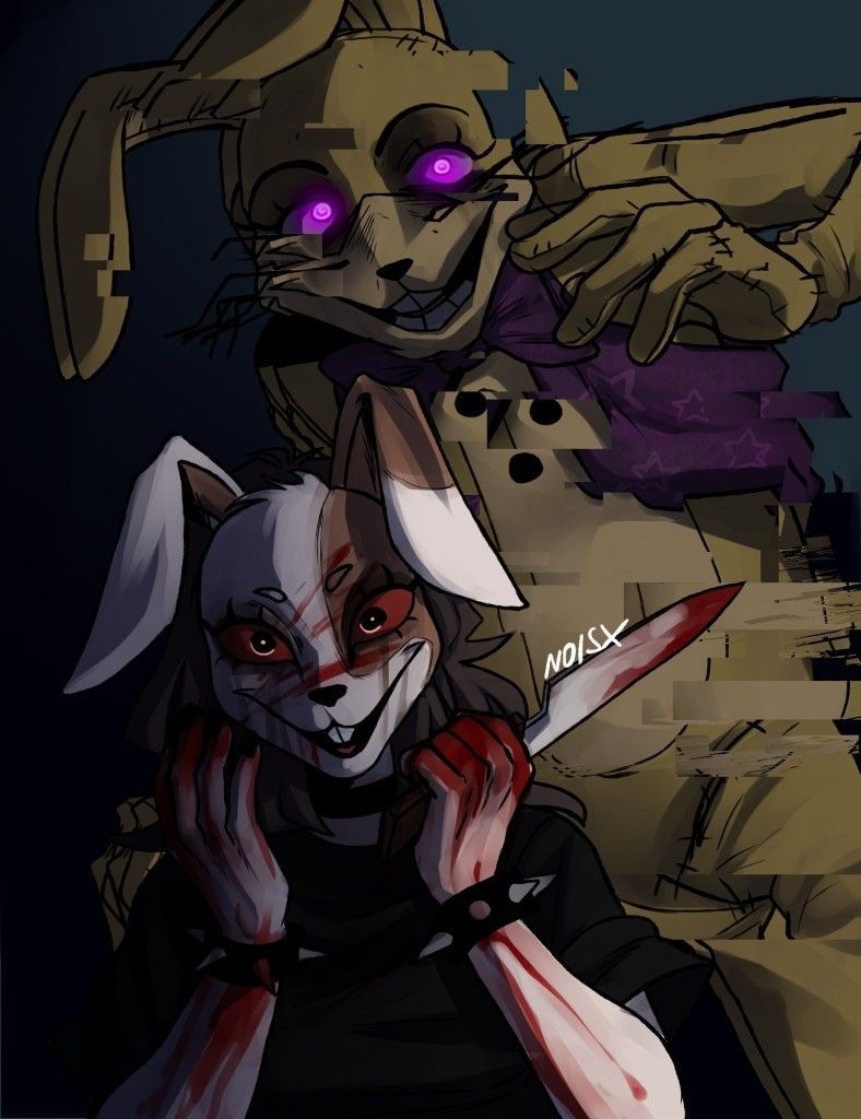 790x1030 Glitchtrap x Vanny ideas. fnaf drawings, fnaf art, fnaf comics, Phone